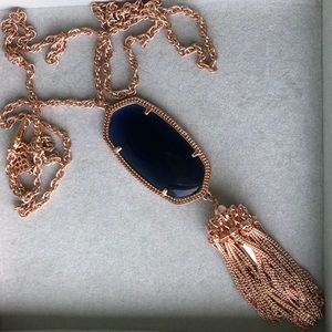 Kendra Scott Rayne Stone Tassel Pendant Necklace